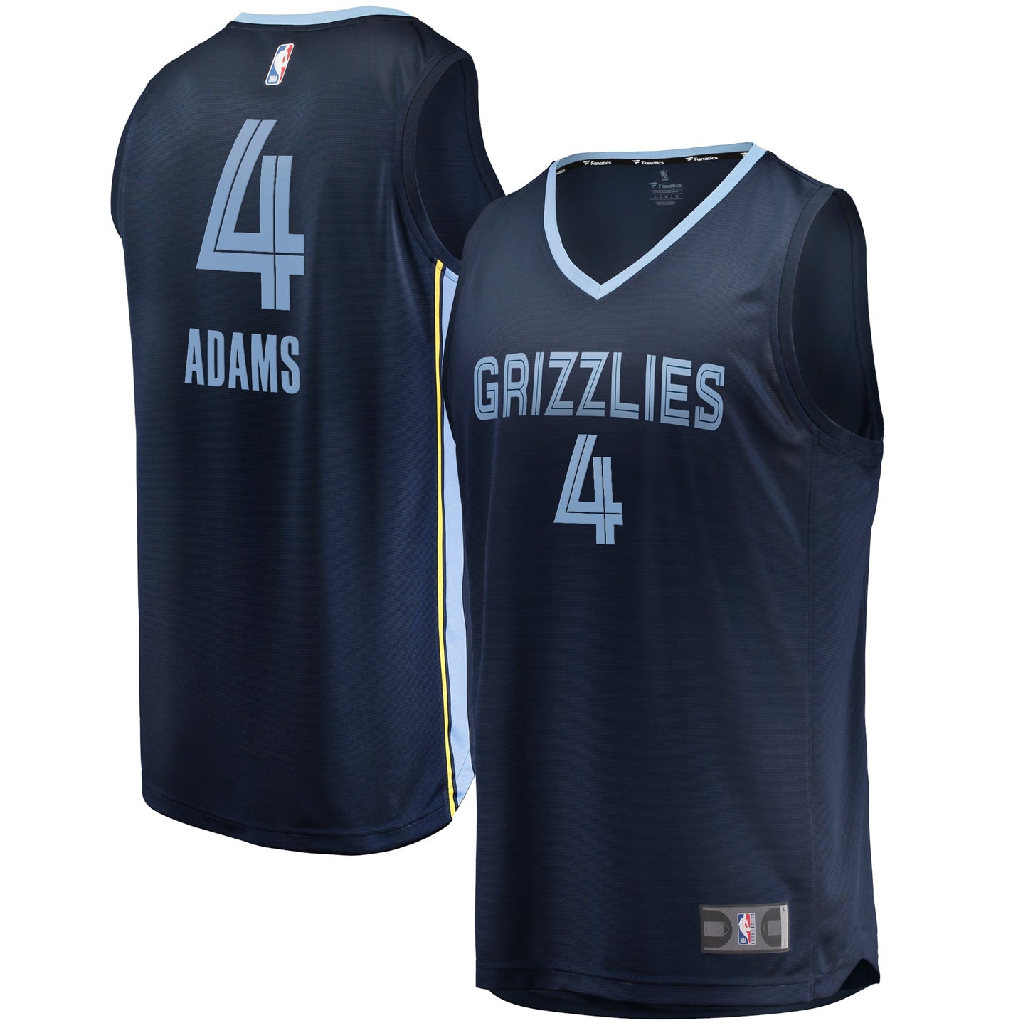 Steven Adams Memphis Grizzlies Fanatics Branded 2021/22 Fast Break Replica Jersey - Icon Edition - Navy
