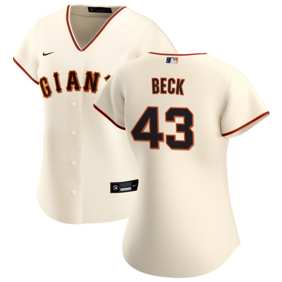 Tristan Beck San Francisco Giants Nike Women's Home Replica Jersey - Cream