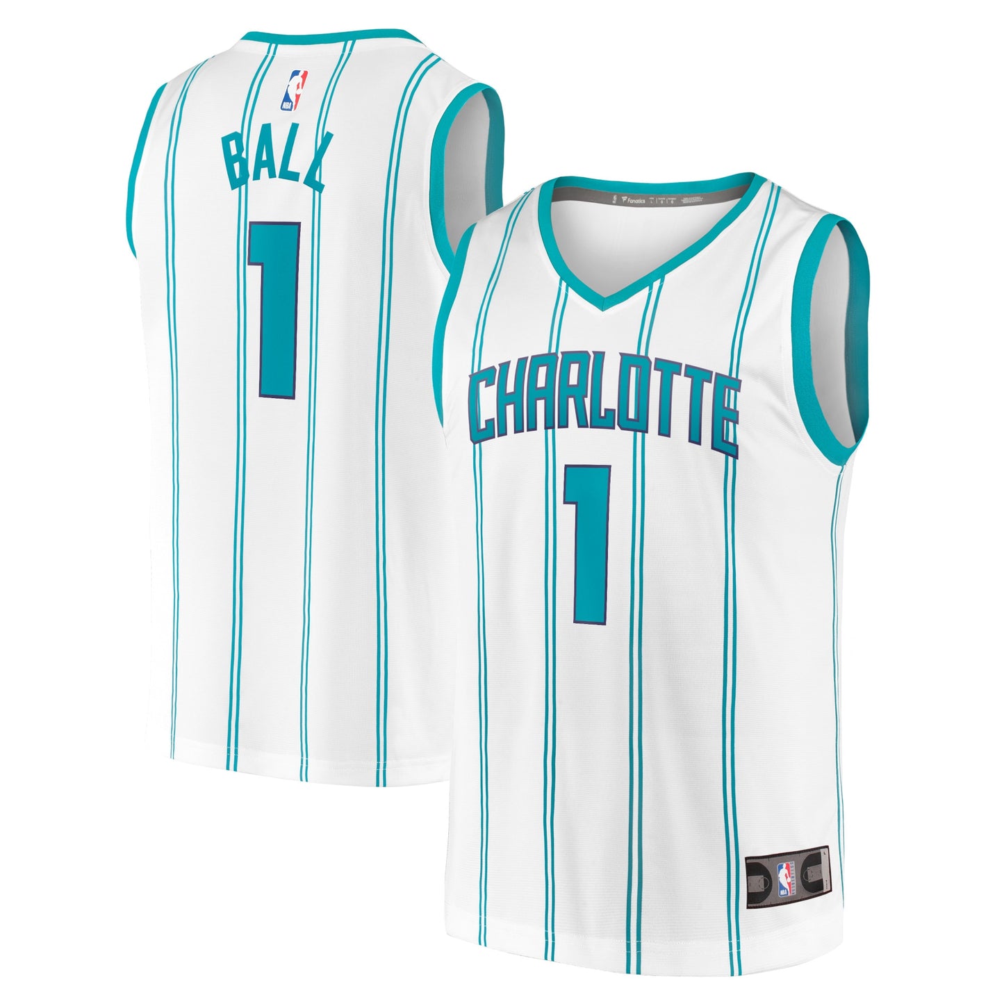 LaMelo Ball Charlotte Hornets Fanatics Branded Youth 2021-22 Fastbreak Player Jersey - Association Edition - White