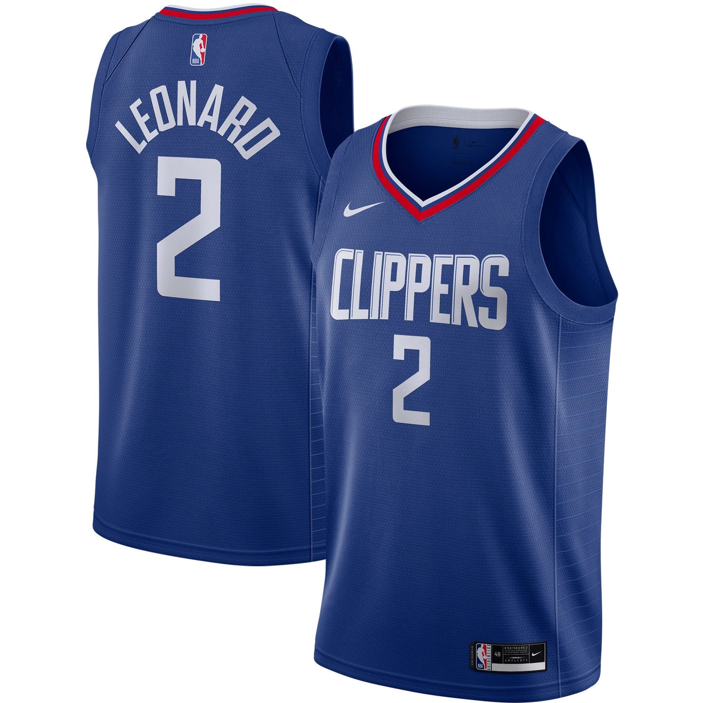 Kawhi Leonard LA Clippers Nike Swingman Jersey - Royal - Icon Edition