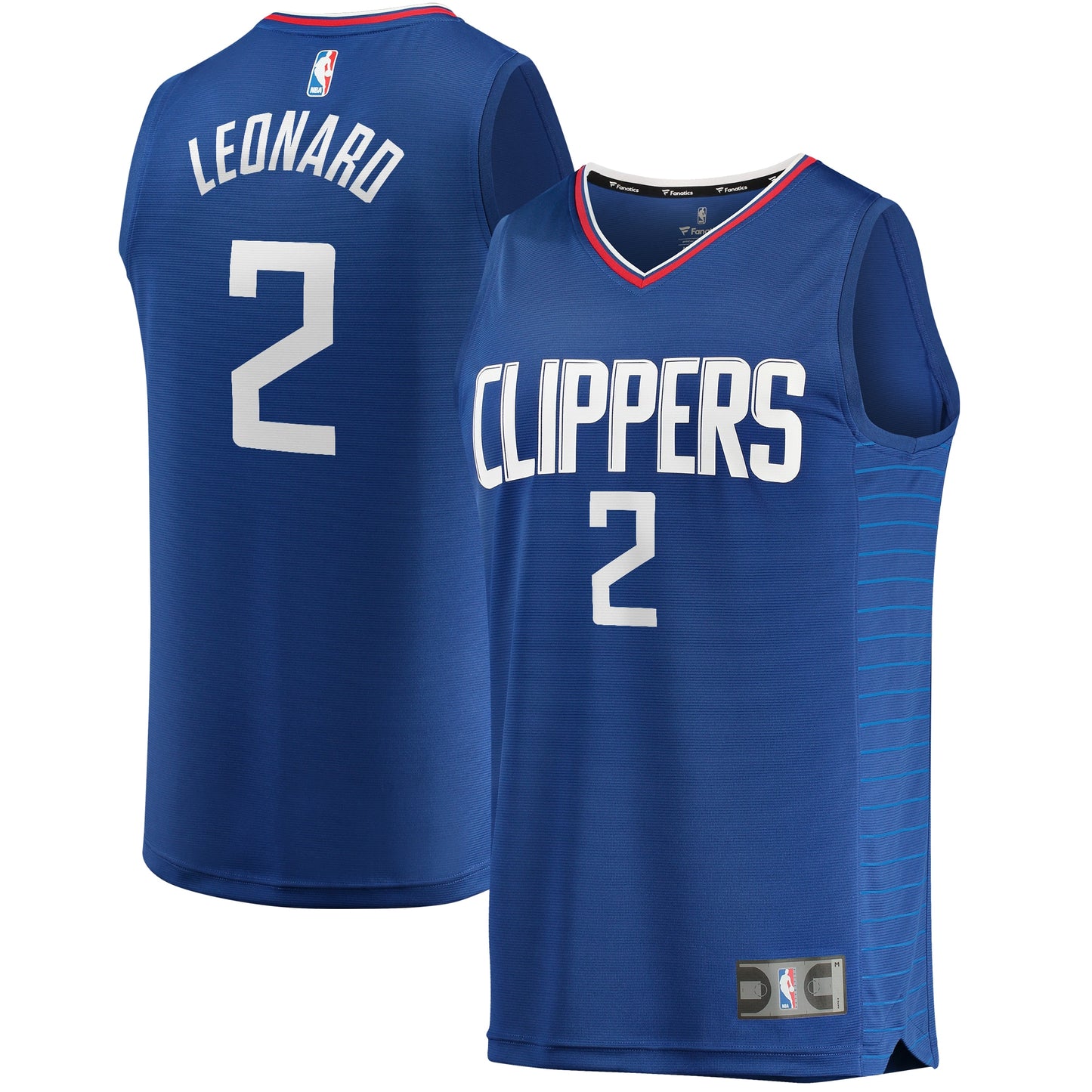 Kawhi Leonard LA Clippers Fanatics Branded Fast Break Player Jersey - Icon Edition - Royal
