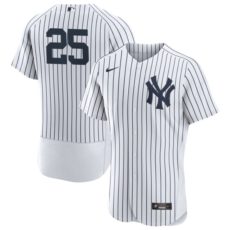 Jason Giambi New York Yankees Nike Home RetiredAuthentic Jersey - White