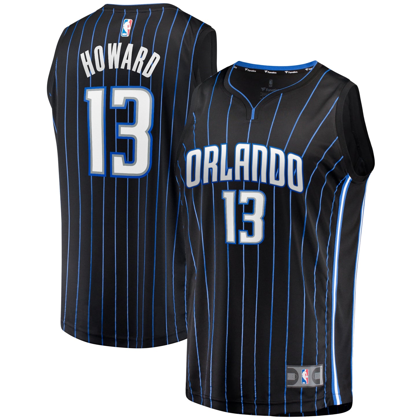 Jett Howard Orlando Magic Fanatics Branded Youth 2023 NBA Draft First Round Pick Fast Break Replica Jersey - Icon Edition - Black
