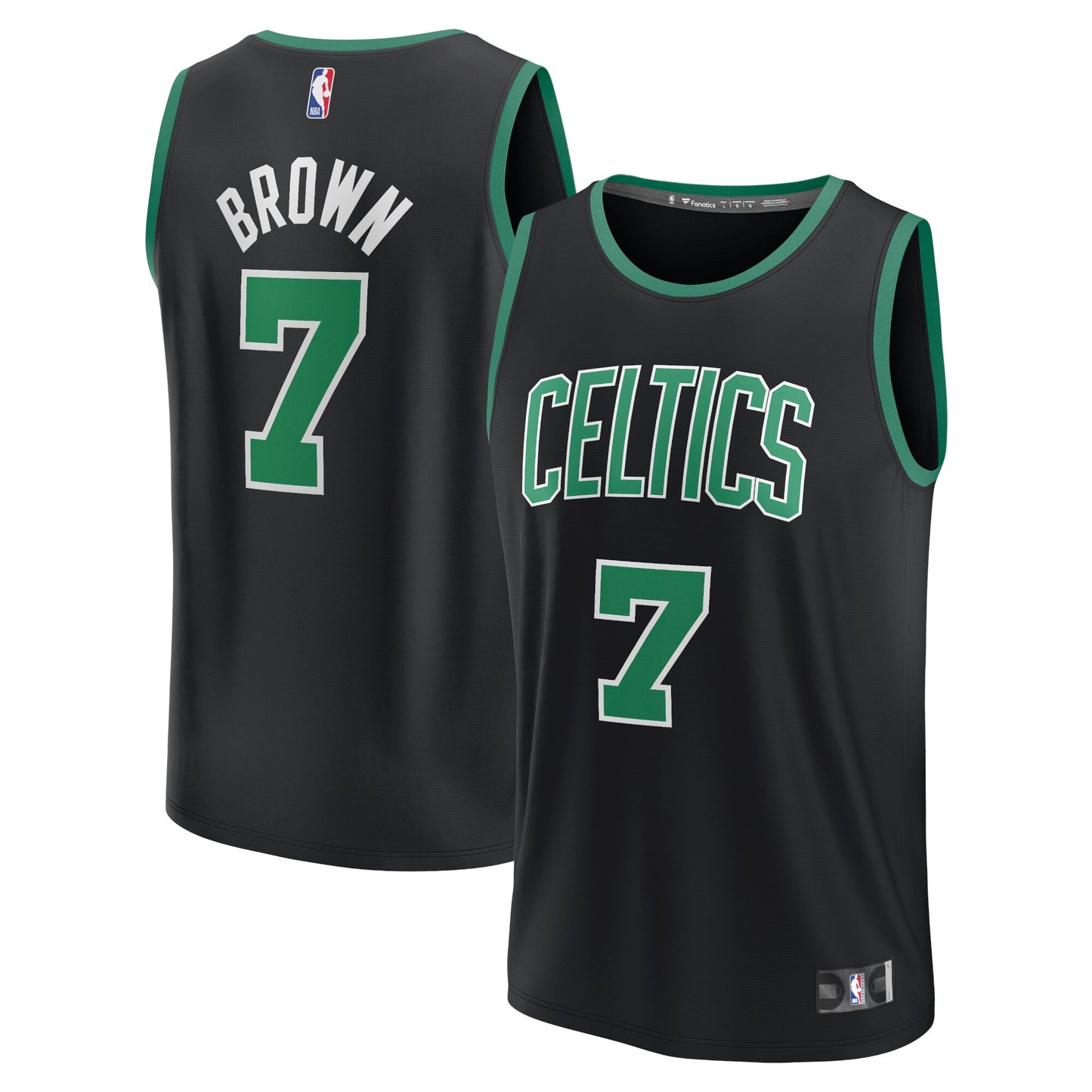 Jaylen Brown Boston Celtics Fanatics Branded Youth Player Jersey - Statement Edition - Black