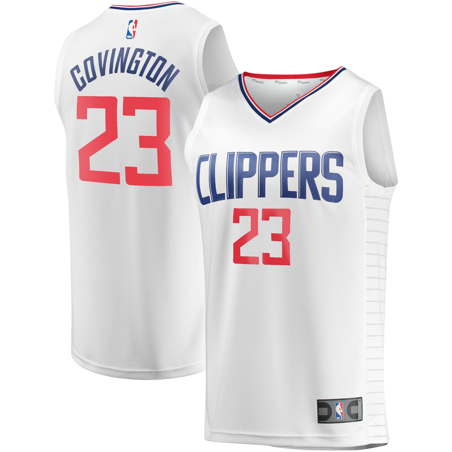 Robert Covington LA Clippers Fanatics Branded Youth Fast Break Player Jersey - Association Edition - White